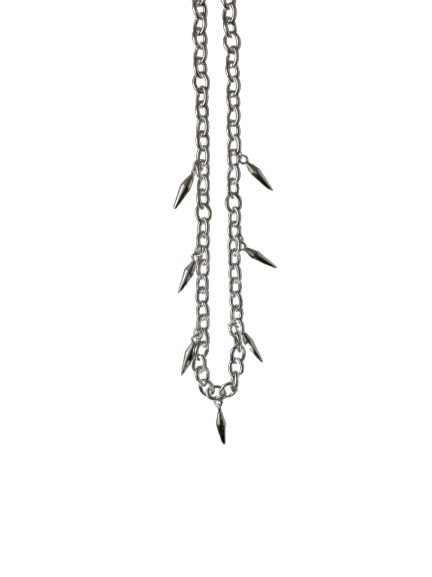 Spike Rush Necklace - Stainless Steel